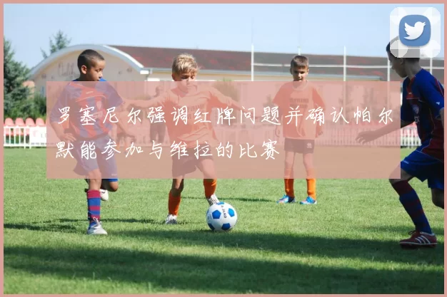 罗塞尼尔强调红牌问题并确认帕尔默能参加与维拉的比赛